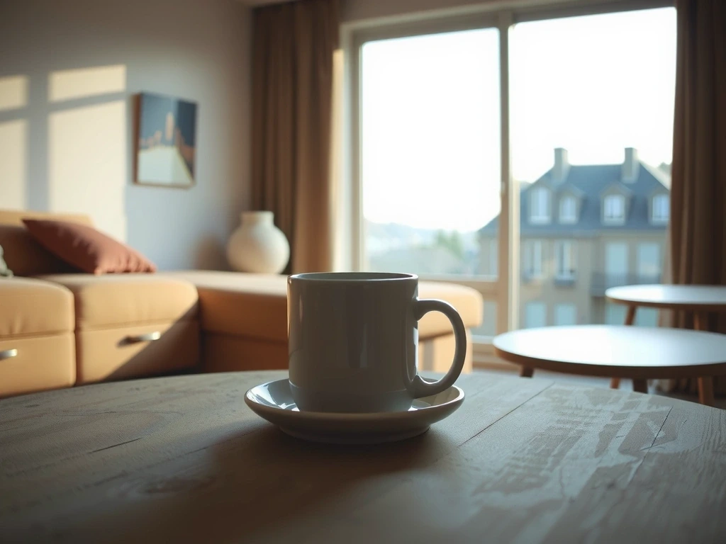 Aube urbaine à Rennes